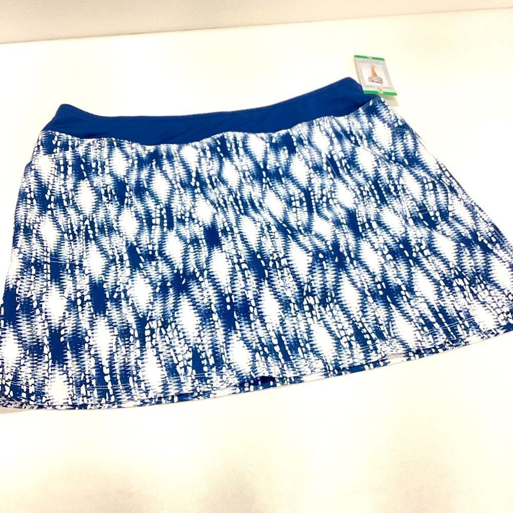 Cypress Club Skort Tennis Skirt With Shorts Liner Pockets NWT XL